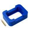 Silikon-Gießform 62 × 40 mm, blau