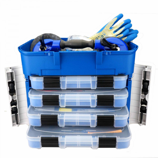 Kompletter 35-teiliger Werkzeugkoffer für den Einstieg in die Autoglasmontage