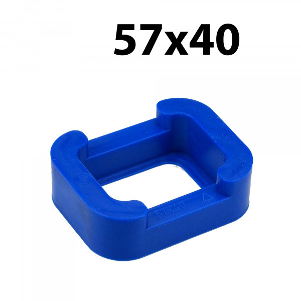 Silikon-Gießform 57 × 40 mm, blau