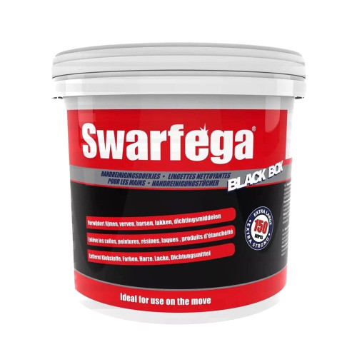 Swarfega Black Box Reinigungstücher, 150 Stück