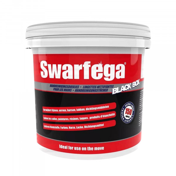 Swarfega Black Box Reinigungstücher, 150 Stück