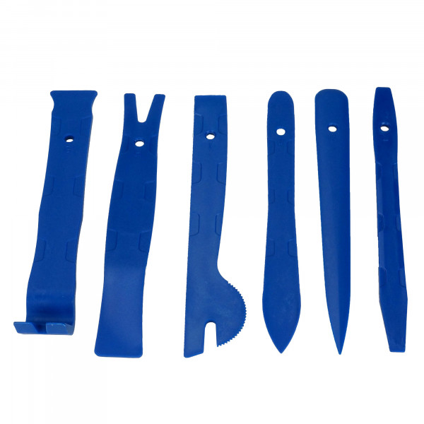 Verkleidungsheber-Satz aus Kunststoff, 6-teilig