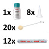 BETASEAL 1590CT 120 min 600 ml Polyurethan-Klebstoff Set komplett (59-teilig)
