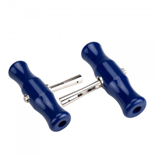 Satz (2) Draht-Zuggriffe, blau