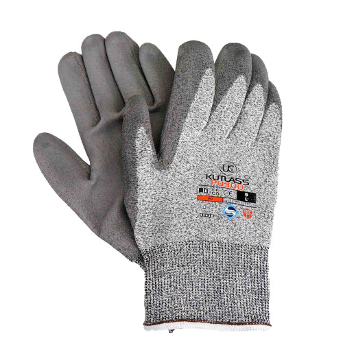 Leichter Schutzhandschuh mit Polyurethan-Beschichtung Größe L (T9)
