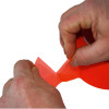 Schutzband orange, perforiert 50 mm x 33 m
