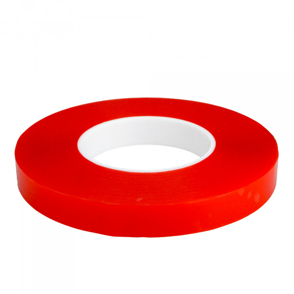 Acrylband doppelseitig transparent 19 mm x 50 m
