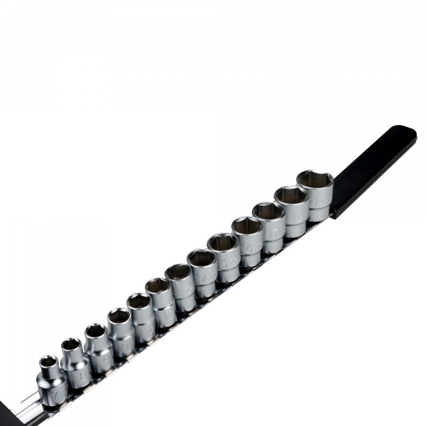 3/8" Steckschlüssel-Satz, 6-kant, 13-teilig