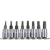 1/4" Sicherheits-Torx-Bit-Steckschlüsselsatz, 8-teilig