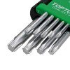 Torx-Winkelschlüsselsatz, kurz, 9-teilig