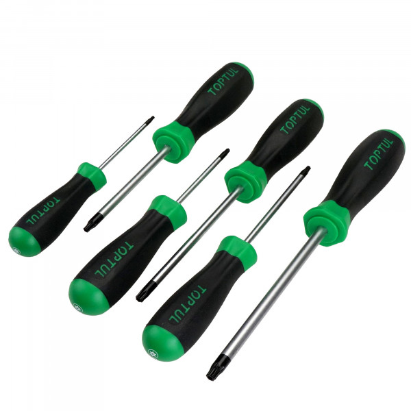 Super-Grip Sicherheits-Torx-Schraubendrehersatz, 6-teilig