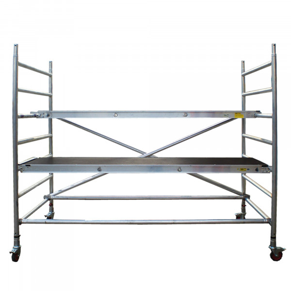 Fahrbare Montagebühne 1 – H 1600 mm B 1400 mm L 2500 mm
