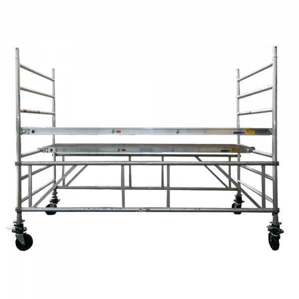 Fahrbare Montagebühne 2 – H 1600 mm B 1400 mm L 2500 mm