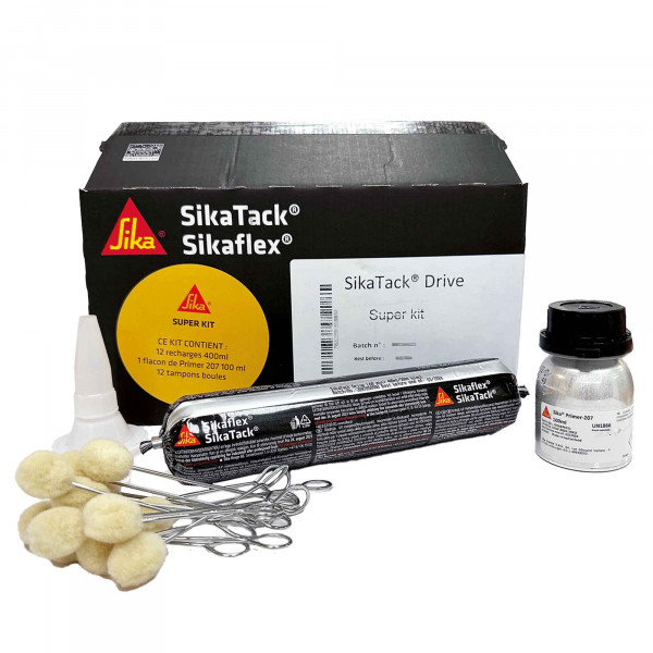 SikaTack® DRIVE (60 Min.) Klebstoffbeutel mit Düse
