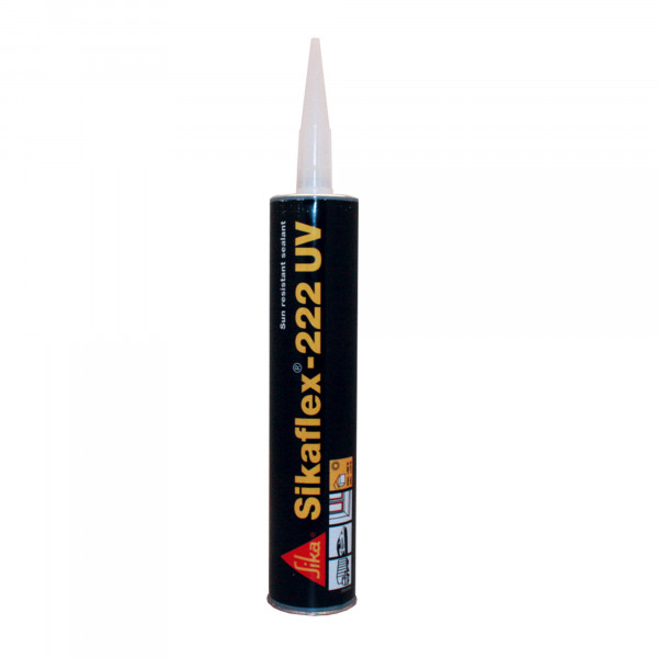Sikaflex®-222 UV 300 ml Polyurethan-Dichtstoff, 12x