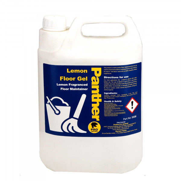 Panther-Pro Bodenreinigungsgel Zitrone 5 Liter