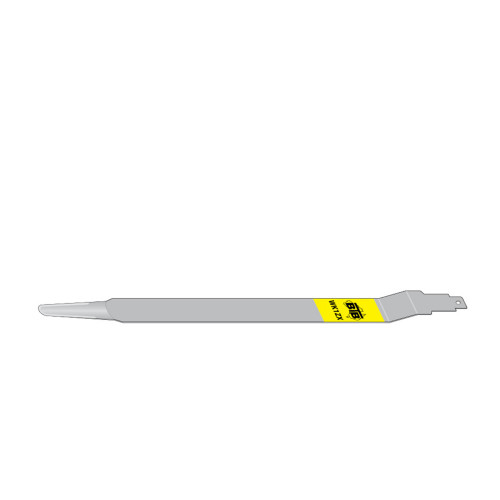 BTB WK1ZX lange flache gekröpfte Klinge, 370 mm