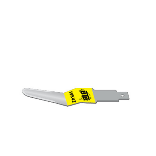 BTB WK4Z gebogene gekröpfte Klinge, 140 mm