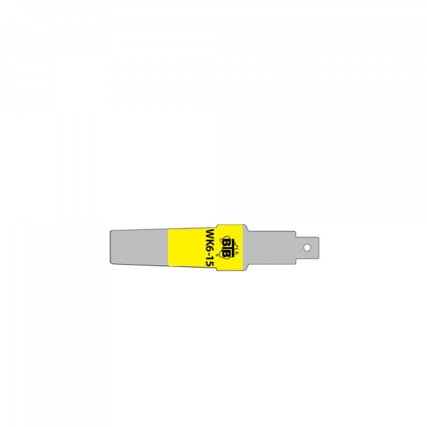 BTB WK6-15 Falzschaberklinge, 125 mm, 15 mm breit