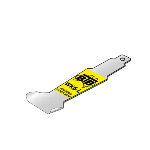 BTB WK6-L Rebate scraper gouging knife, 125mm, 25mm wide