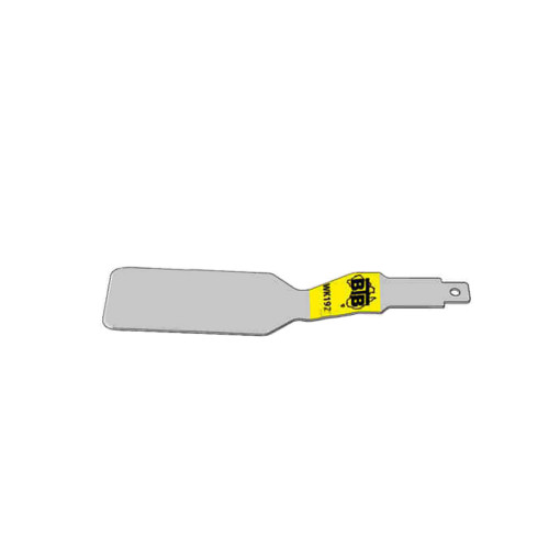 BTB WK19Z breite flache Klinge, gekröpft, 180 mm, 40 mm breit