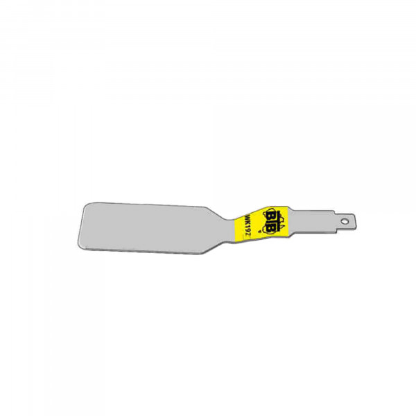 BTB WK19Z breite flache Klinge, gekröpft, 180 mm, 40 mm breit