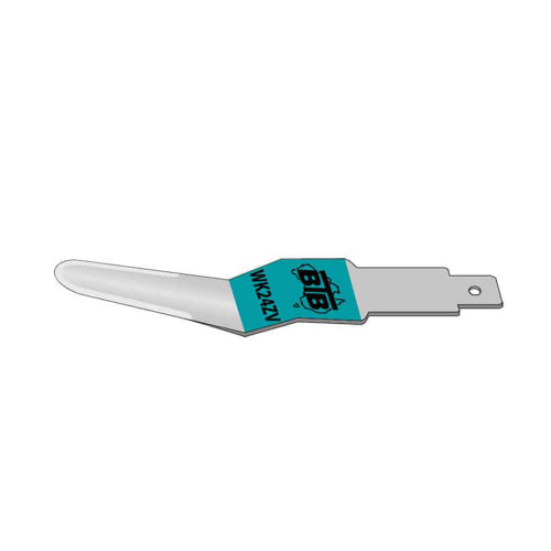 BTB WK24ZV long curved V-shaped knife, set, 150mm