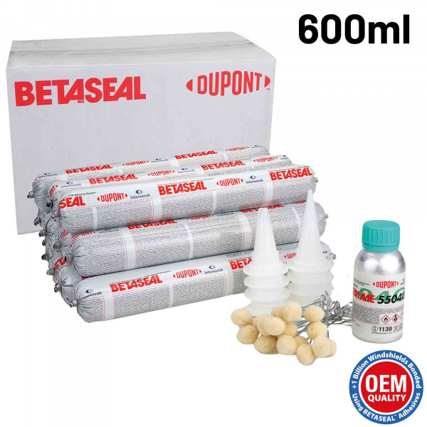 BETASEAL 1590CT 120 min 600 ml Polyurethan-Klebstoff Set komplett (59-teilig)