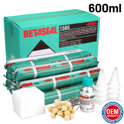 BETASEAL 1585 30 min 600 ml Polyurethan-Klebstoff Set komplett (63-teilig)