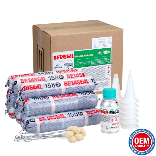BETASEAL 1580 30 min 420 ml Polyurethan-Klebstoff Set komplett (37-teilig)
