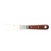 Spachtelmesser, gerade 37 mm mit Holzgriff