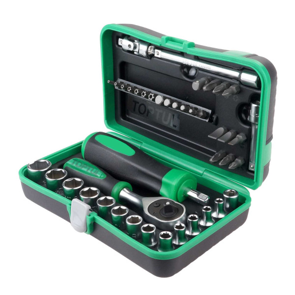 Kompletter Mini-Ratschen-Bit-Satz, 41-teilig