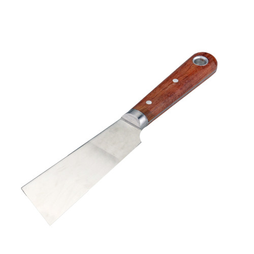 Spachtel-/Hauermesser mit Holzgriff