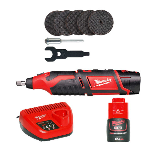 Milwaukee 12V 2,0 Ah Akku-Bohrmaschine Set komplett
