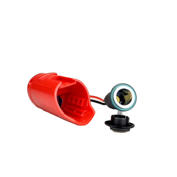 Akkuhalter für Milwaukee M12 12V Akku mit Zigarettenanzünder-Anschluss
