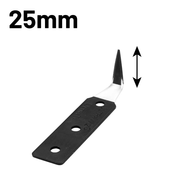 UltraWiz Ziehmesserklinge umgekehrt 25 mm - 1 inch teflonbeschichtet