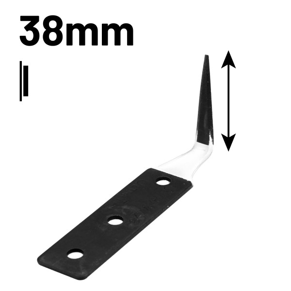 UltraWiz Ziehmesserklinge umgekehrt 38 mm - 1,5 inch teflonbeschichtet