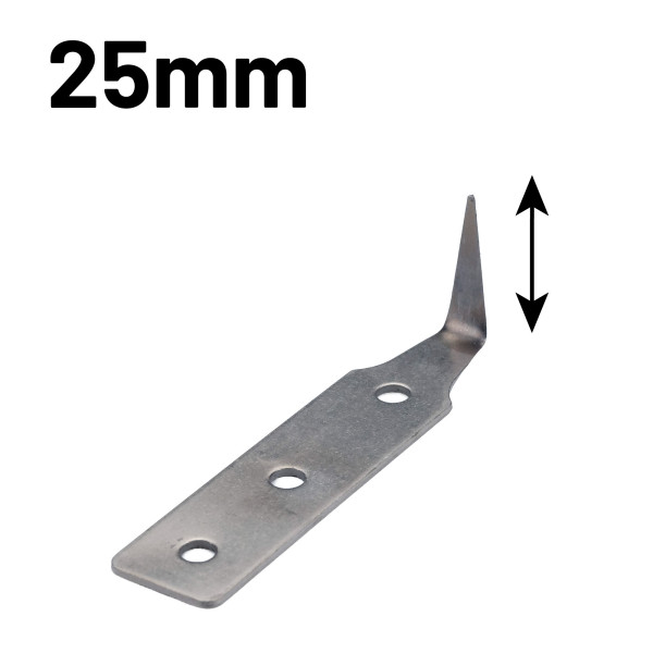 UltraWiz Ziehmesserklinge 25 mm - 1 inch Edelstahl