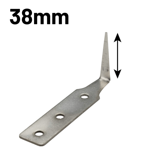 UltraWiz Ziehmesserklinge 38 mm - 1,5 inch Edelstahl