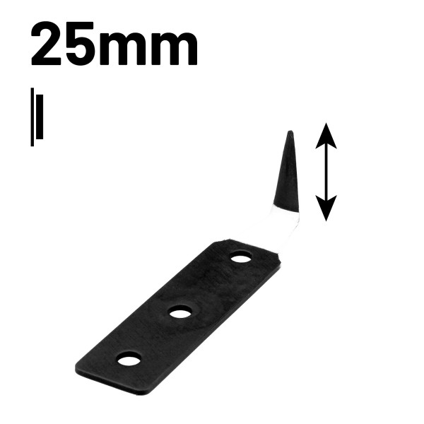 UltraWiz Ziehmesser 25 mm - 1 inch ultradünn beschichtet