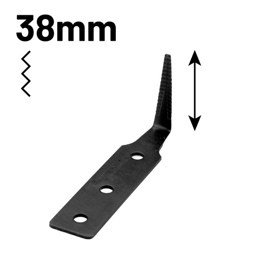 UltraWiz Ziehmesser 38 mm – 1,5 inch gezahnt