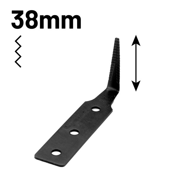 UltraWiz Ziehmesser 38 mm – 1,5 inch gezahnt