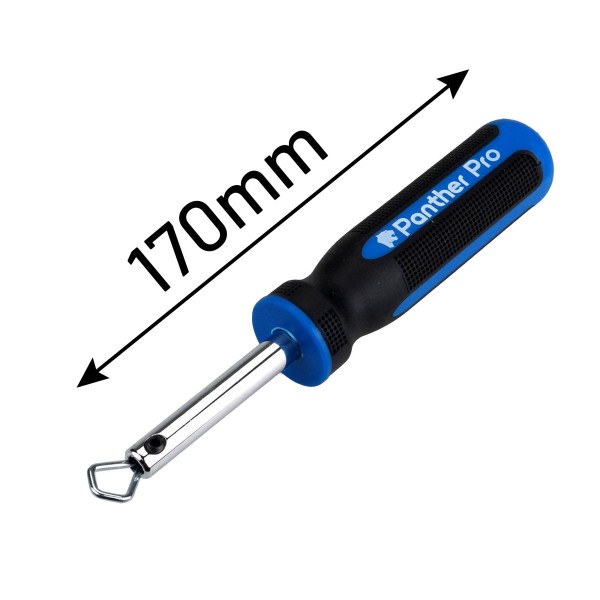 Kurzer Kedereinzieher mit 15 mm Öse