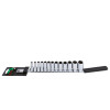 Toptul Steckschlüssel-Satz, tief, 13-teilig (3/8″ metrisch), 8–21 mm