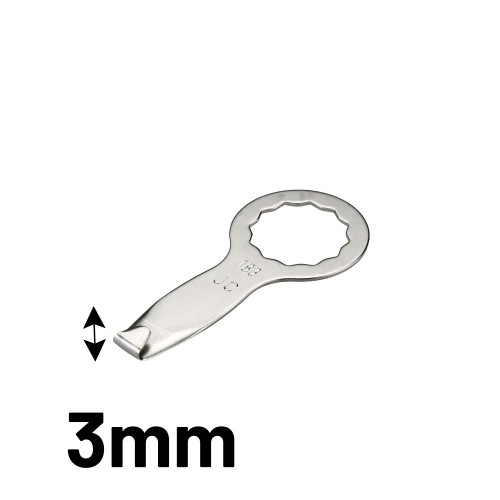 Fein Hakenklinge 3 mm, U-Form [F 212] 