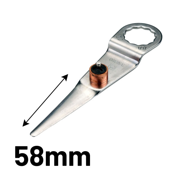Fein Messer 58 mm Typ 3 mit Anschlagrolle [F 097]