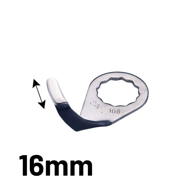 Fein Hakenklinge 16 mm Typ 4, U-Form [F 108]