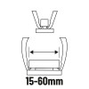 Wischarmabzieher Durchmesser 15–60 mm, Länge 12 mm