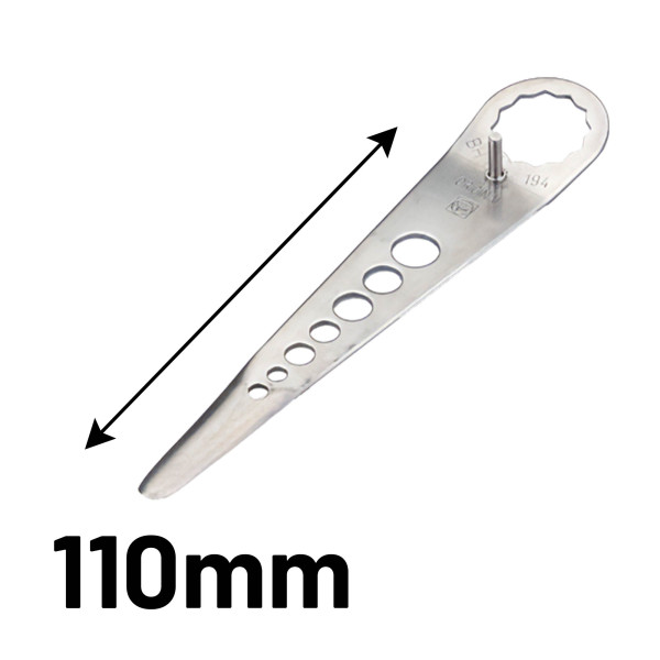  Fein Messer 110 mm mit Aussparungen [F 194]