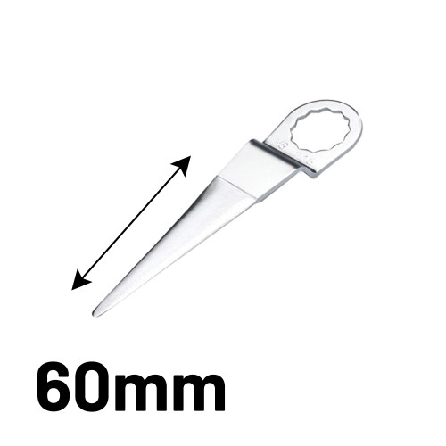 Fein Messer 60 mm Typ 3, gerade, gekröpft [F 216]
